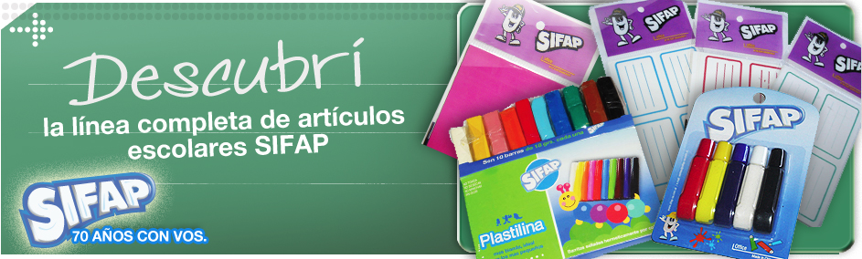 Sifap - La línea completa de artículos escolares