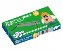 Broche Velox Metalico  X 50 Uds Caja
