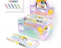Broches Tipo Velox Plastico x 50