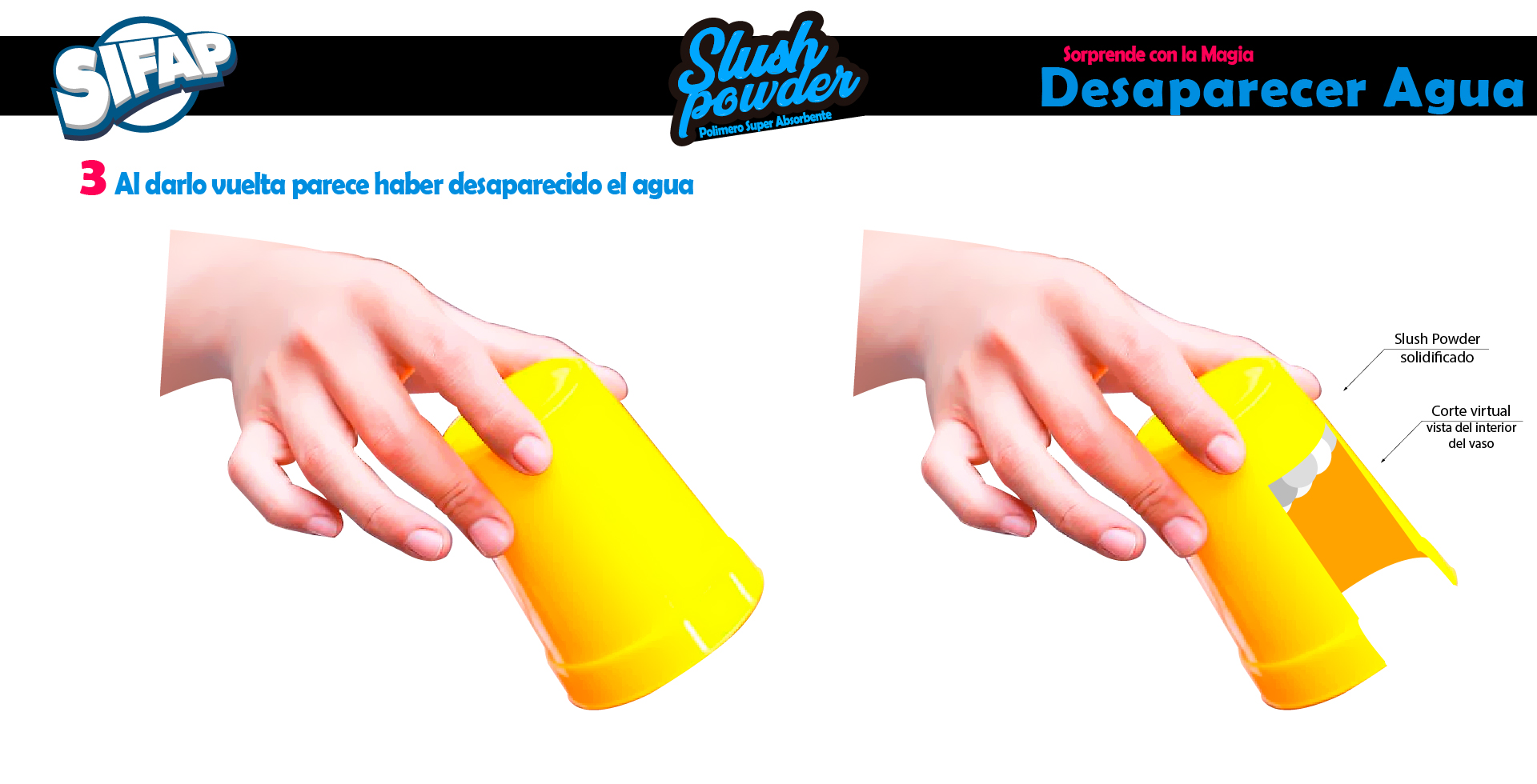 SlushPowder - Experimento Ciencia - pelota anti estres parte 4.
