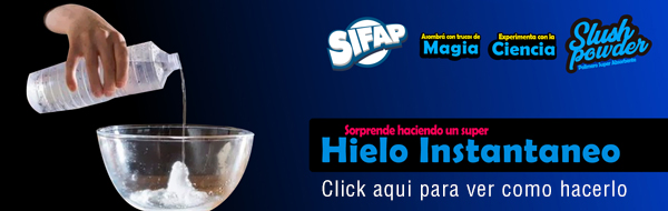 SlushPowder - Magia y Ciencia - Hielo Magico.