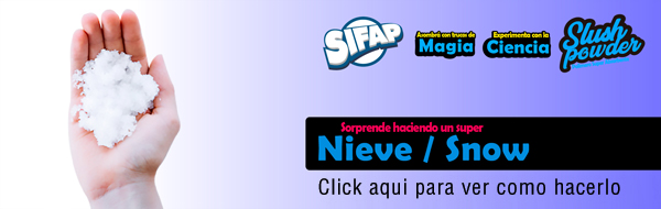 SlushPowder - Magia y Ciencia - Nieve.
