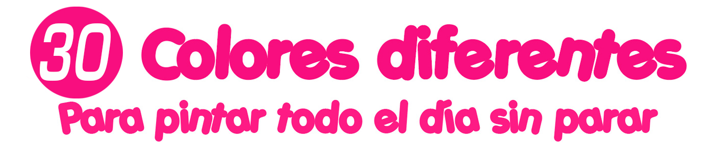 24 Colores Diferentes