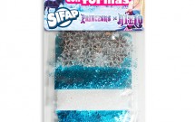 Brillantina con formas princesas de hielo x5