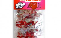 Brillantina con formas love