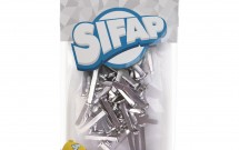 Broches plateados n5 x 100u doy pack